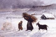 Gustave Courbet The Poor woman of the Village oil painting reproduction